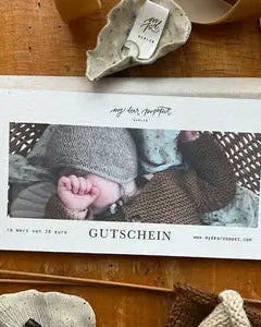 Geschenkgutschein für den Shop My Dear Poppet