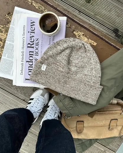 Produktfotot Brighton Beanie meliert aus Kaschmir