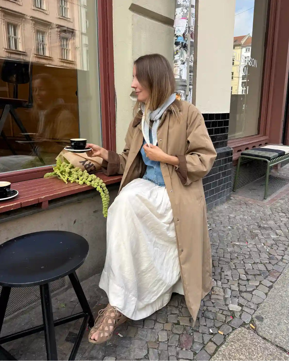 Strawberry Scarf Dreieckstuch, Strickanleitung Tuch