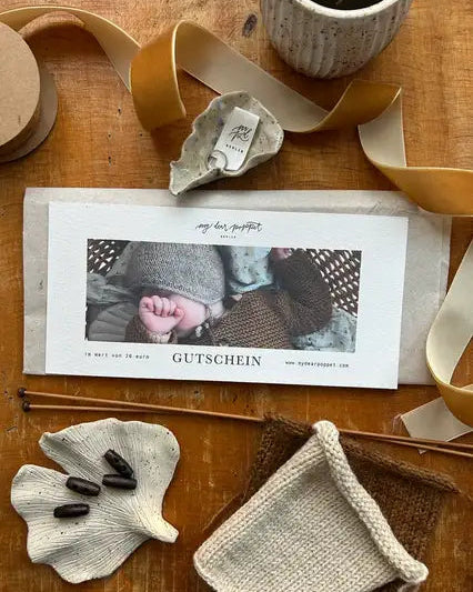 Geschenkgutschein für den Shop My Dear Poppet