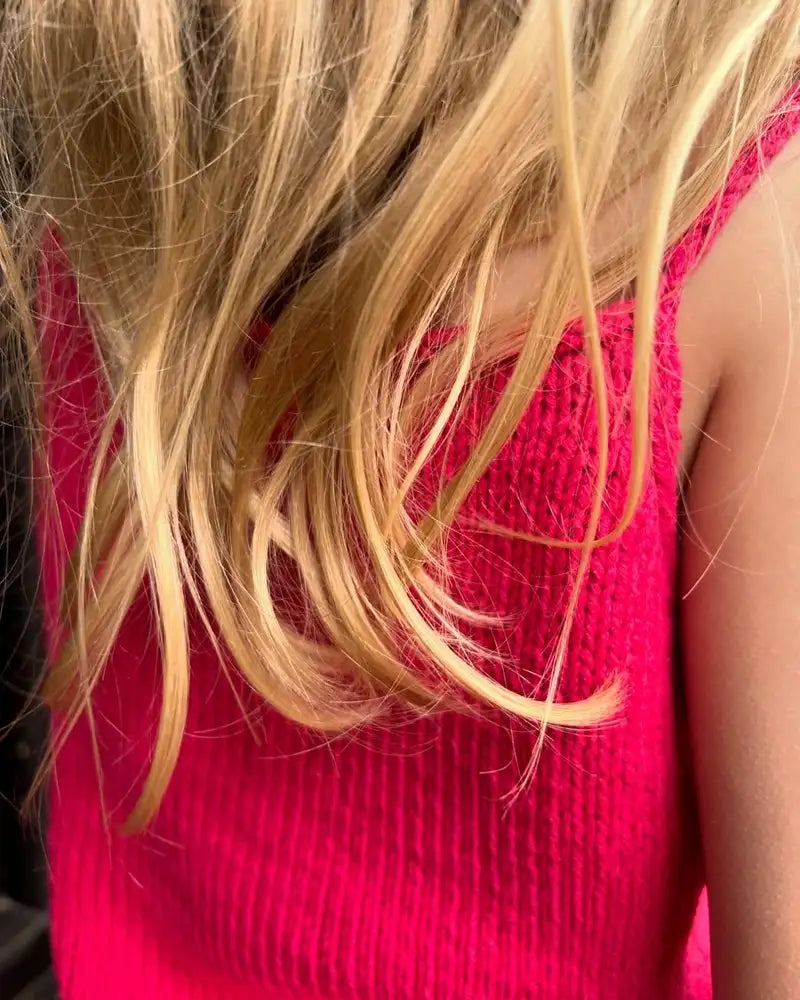 Produktfoto: Sylvie's Summer Top, Strickanleitung für ein Sommer Top für Kinder