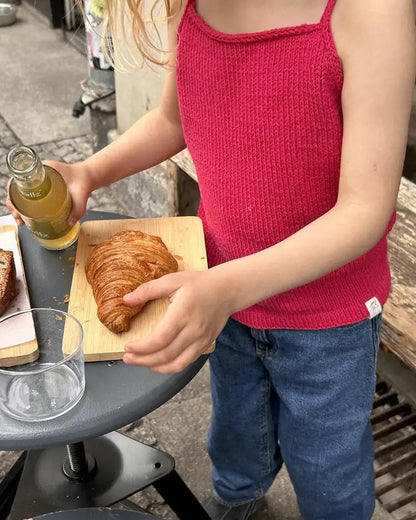 Produktfoto: Sylvie's Summer Top, Strickanleitung für ein Sommer Top für Kinder