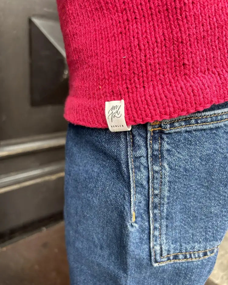 Produktfoto: Sylvie's Summer Top, Strickanleitung für ein Sommer Top für Kinder